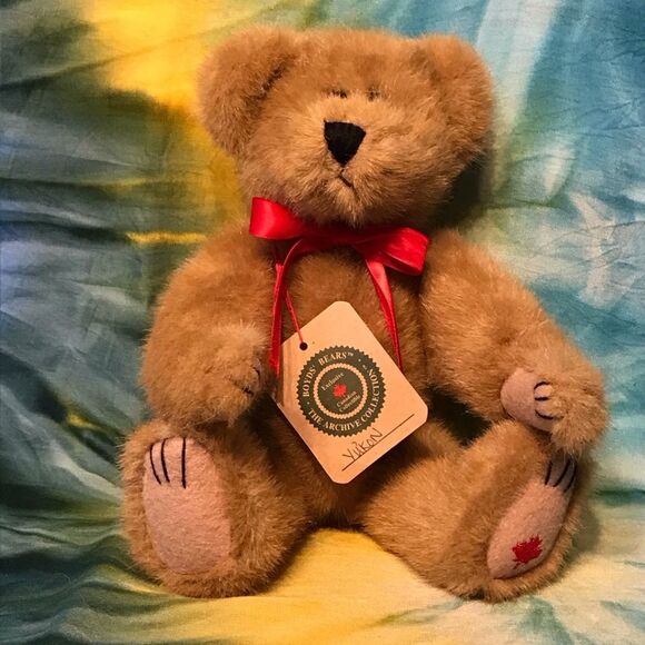 Vintage Boyd’s Bear Yukon Canadian Jointed Collector Teddy Bear - Picture 6 of 13